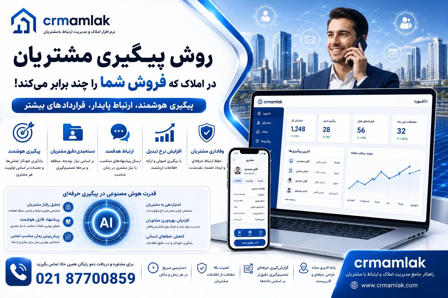 روش پیگیری مشتریان