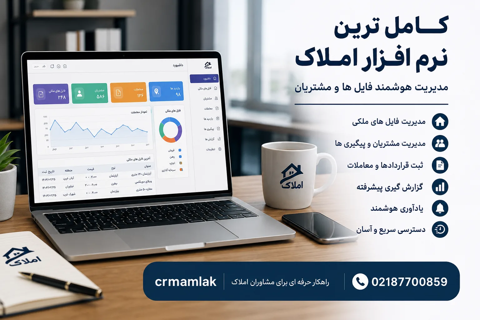 کامل ترین نرم افزار املاک