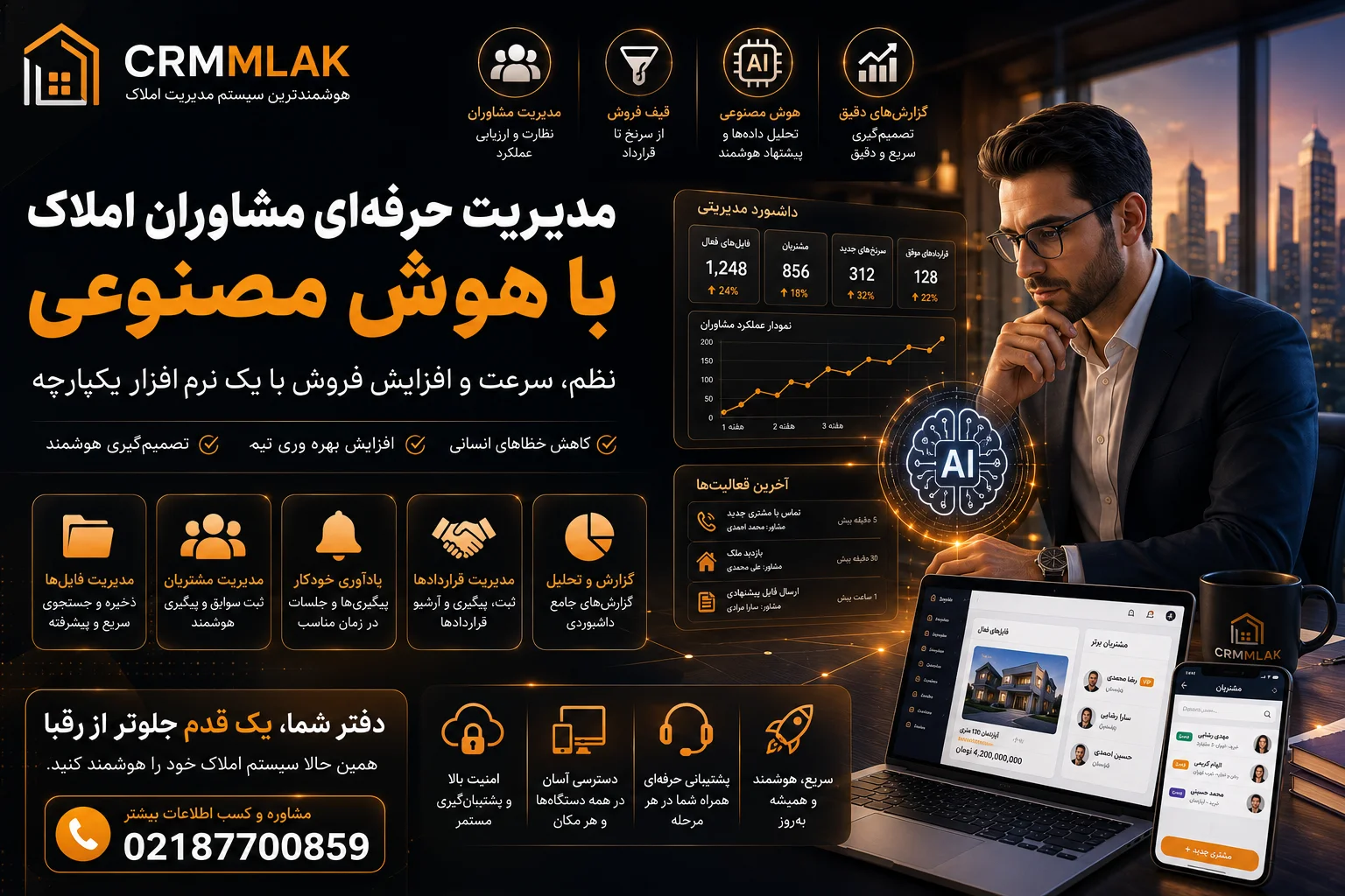 نرم افزار مدیریت مشاوران املاک