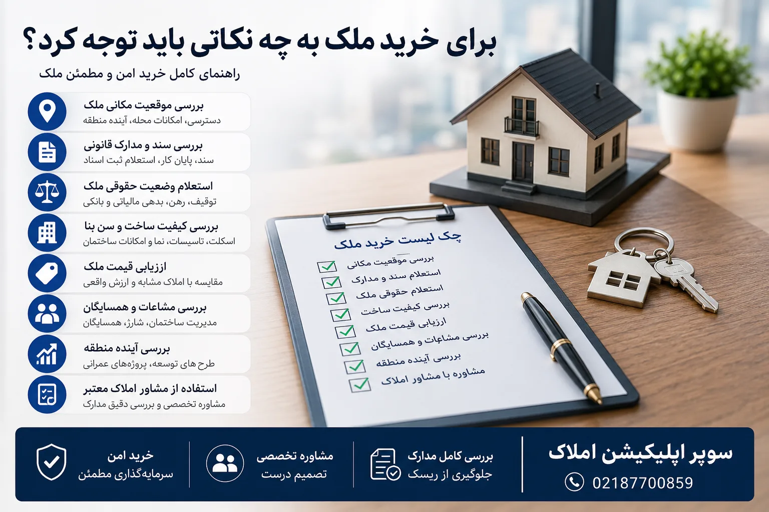 برای خرید ملک به چه نکاتی باید توجه کرد