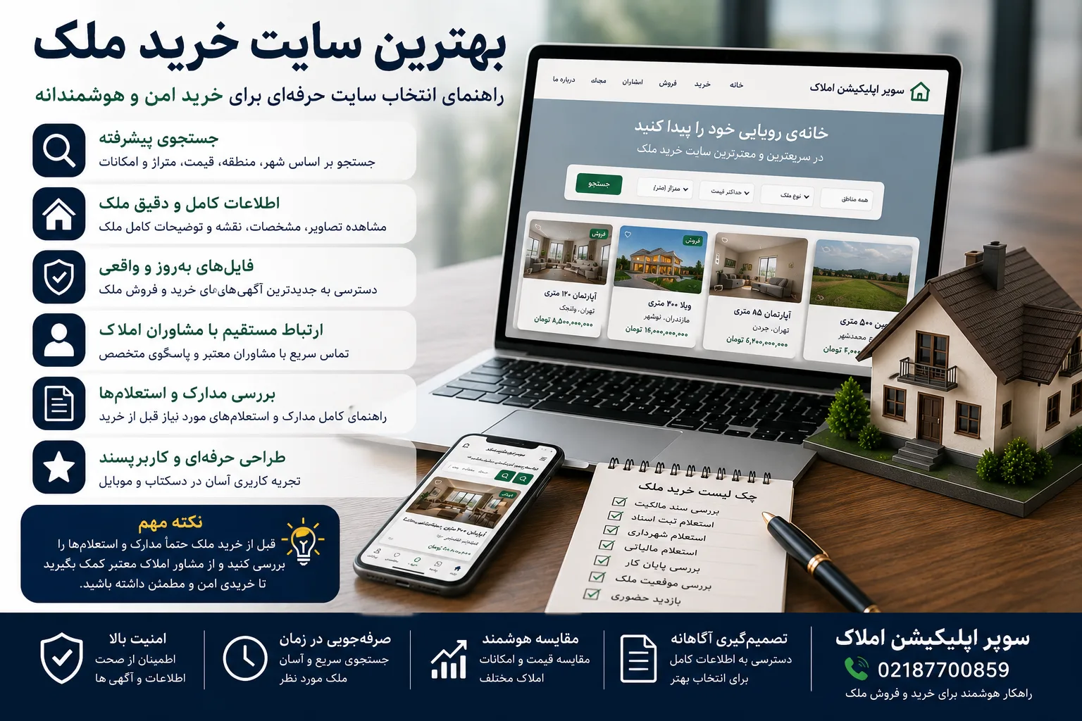 بهترین سایت خرید ملک