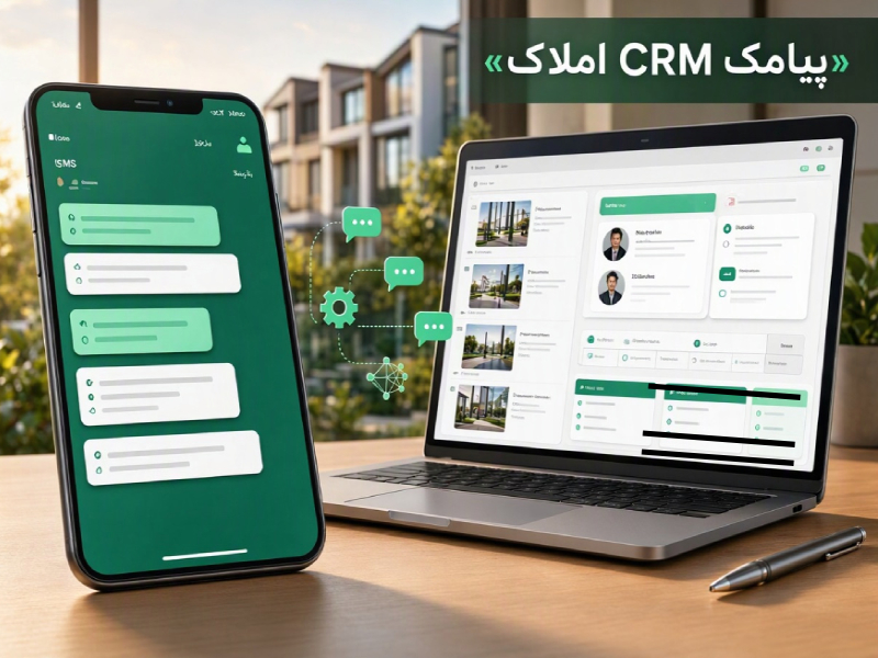 پیامک CRM املاک؛ راهکاری برای پیگیری هوشمند مشتریان