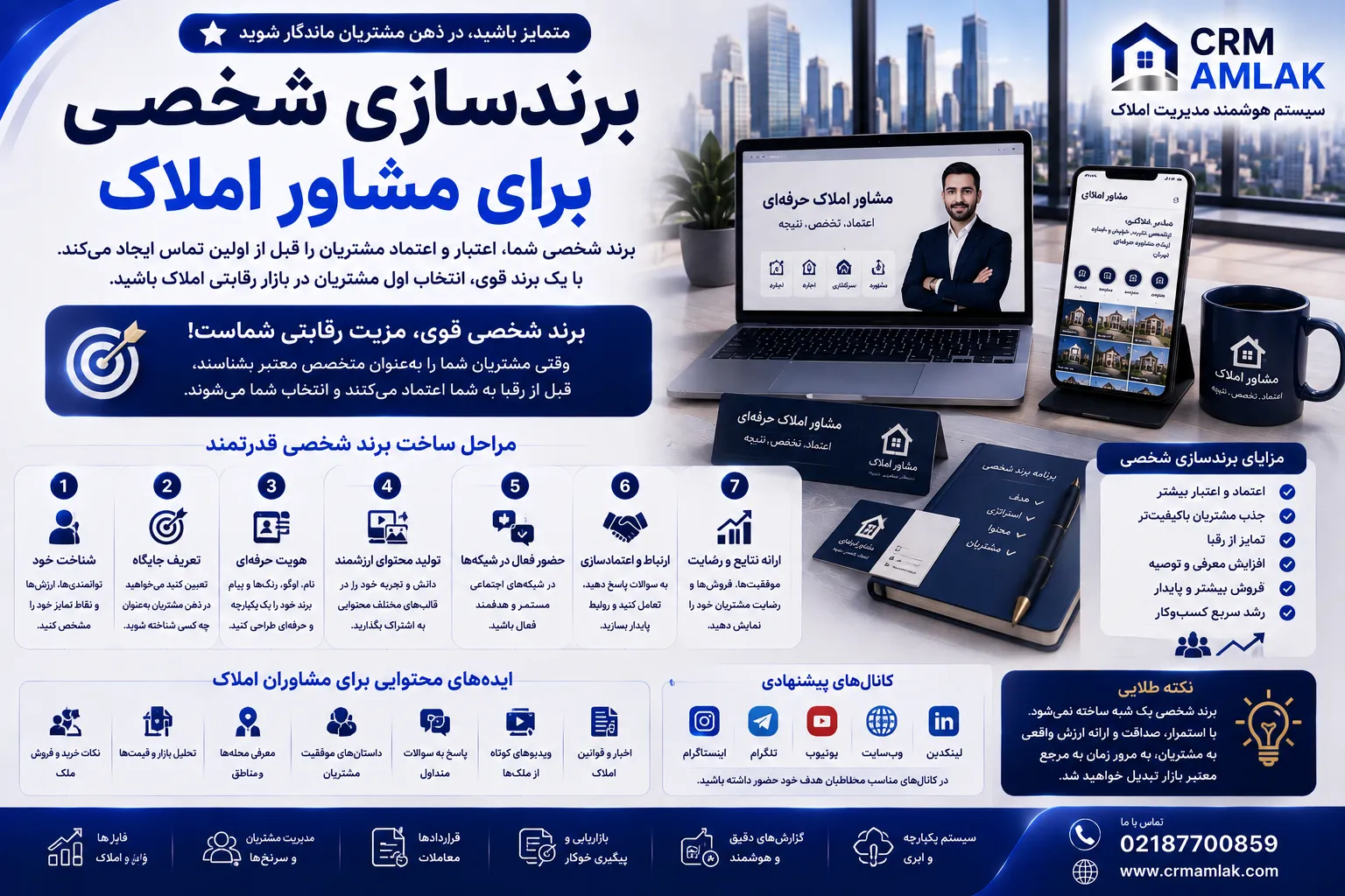 برندسازی شخصی برای مشاور املاک
